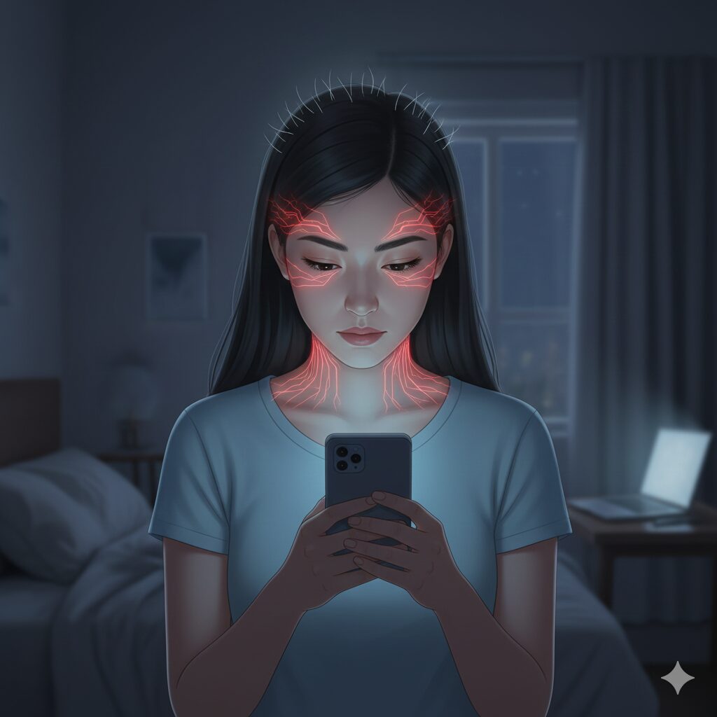 10代や20代の若白髪の理由