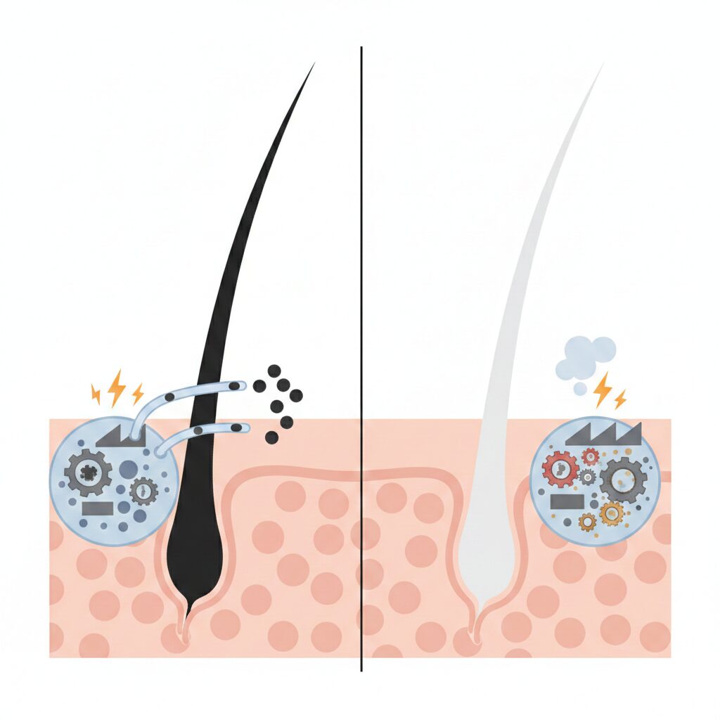ストレスや栄養不足が主な原因