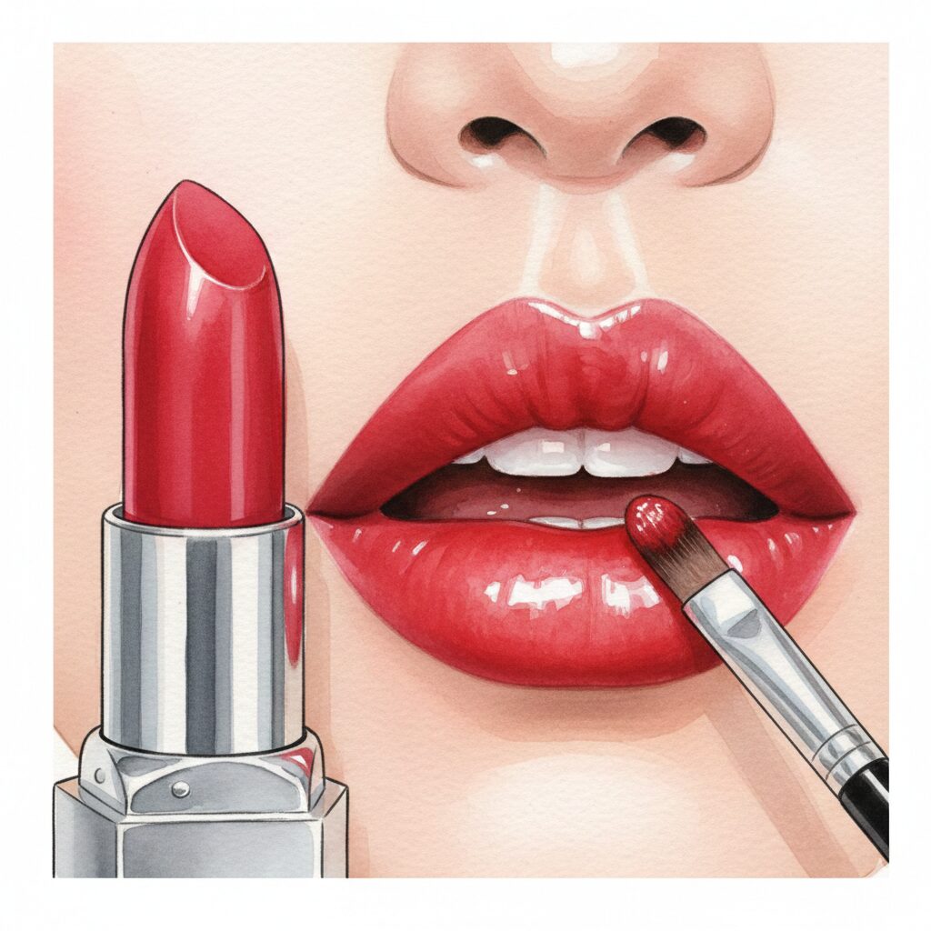 リップブラシや綿棒でほじくる裏技